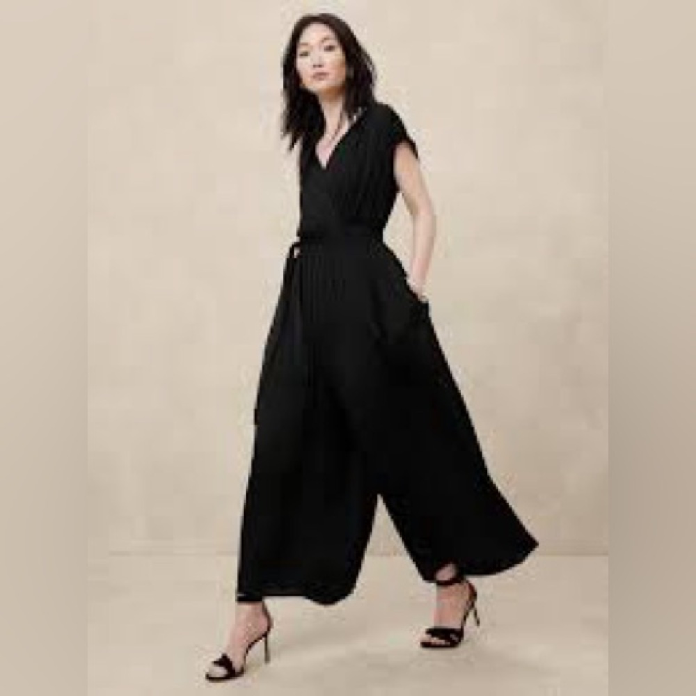 Banana Republic Pleated Jumpsuit